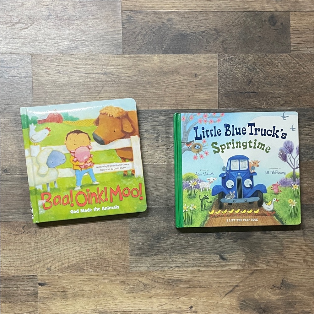 's Springtime Board Book - Blue